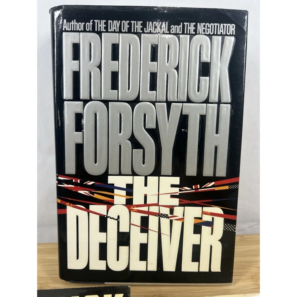 Frederick Forsyth Thriller Hardcover Books Lot‎ 3 w/ Dust Jackets
